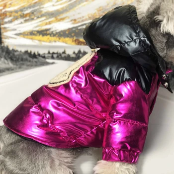 Zimné Velvet Psie Oblečenie pre Malé a Stredné Psy francúzsky Buldog Hrubé Nadol Bunda Pug Kostým S-2XL Dropshipping A89