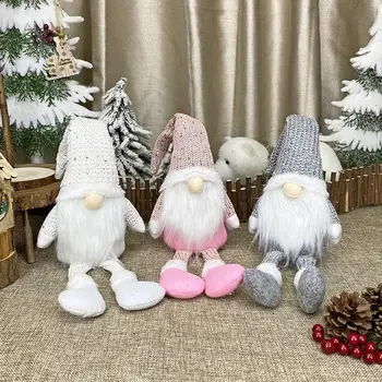 2020 Vianočné Dekorácie Gnome Ručné švédsky Tomte Vianoce Elf Domova Ozdoby 50P
