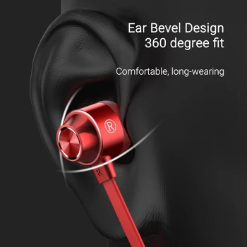 EARDECO Bluetooth Slúchadlá Slúchadlá 5.0 Neckband Bezdrôtové Stereo Slúchadlá Slúchadlá Hifi Magnetické Headset s Mikrofónom Nepremokavé