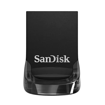 SanDisk USB Flash Ultra Fit 256 GB USB 3.1 Disku 130MB/s, Čítanie Rýchlosť Pero Jednotka Držať s ozdobná šnúrka na uniforme pre PC