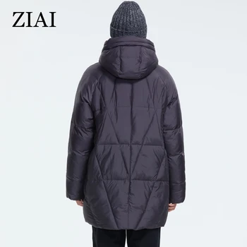 ZIAI 2020 módne zimné bundy ženy Plus Veľkosť kabát s Kapucňou Teplá vetrovka žena bežné Bavlna vrchné oblečenie top značky hotsale AR-7137
