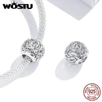 WOSTU 2020 Nový, Originálny Viniča Perličiek fit charms striebro 925 korálky Náramok pre ženy, dievča diy módne šperky, Aby