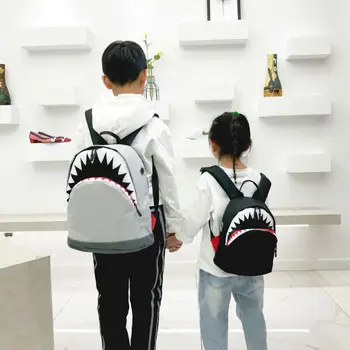 V pohode Zvierat Shark Batoh Deti Školské tašky pre dospievajúcich Chlapcov Dievčatá, malé mini batoh bookbags cestovný Batoh Batohu