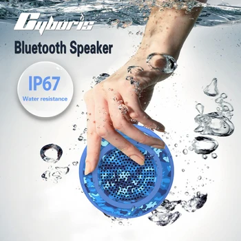CYBORIS IP67 5WTF Speake Hlboké Basy Plávanie Reproduktor Bazén Plávajúce TWS Bluetooth Bezdrôtové Reproduktory Nepremokavé stereo pre Vonkajšie
