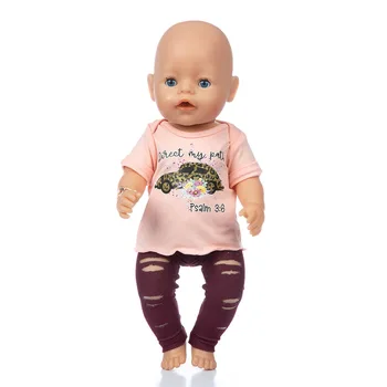 2020 Vyhovovali Doll Oblečenie vhodné 17 palcové 43 cm Bábiky Oblečenie Narodené Deti Bábiky Oblečenie Pre Dieťa Narodeniny Festival Darček