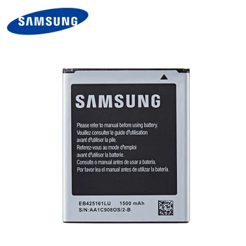 SAMSUNG Pôvodnej EB425161LU batéria Pre Samsung GT-S7562L S7560 S7566 S7568 S7572 S7580 i8190 I739 I8160 S7582 SM-J105H J1 MINI