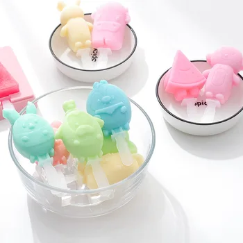 Hand-made ice cream silikónové formy s vekom DIY ice cream formy na Ľadové kocky ľadu box