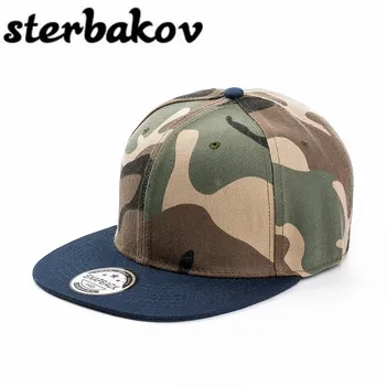 2017 Letné Módy Camcouflage šiltovku, Unisex Taktické Bežné Hip Hop klobúky, čiapky nastaviteľná veľkosť 55-59 cm