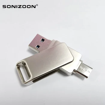 SONIZOON TPYE C-USB3.1 OTG USB Flash Disk Typu C Pero Disk s kapacitou 8 gb 16 GB 32 GB USB 3.0 kl ' úč pre Typ-C Zariadenie