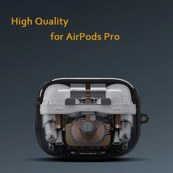 Luxusný 3D technológia Slúchadlá Prípade AirPods 1 2 3 Pro Plnenie Box Silikónové Mäkké Slúchadlá Ochranné puzdro pre AirPods Pro