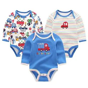 Dieťa Chlapec Dievča Romper 2020 Novorodenca kombinézach Detské oblečenie s Dlhým Rukávom Dojčenské Oblečenie O-krku Custome,Detské výrobky