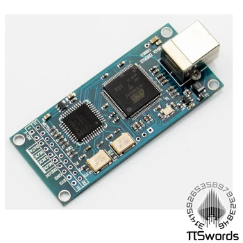 Piswords Combo HIFI 384 USB I2S Digitálne Rozhranie Nájdete Amanero USB IIS Podporu DSD512 32bit 384K I2S Výstup pre Audio