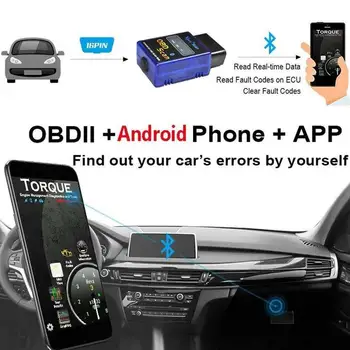 Auto chyba detektora Bezdrôtová Auto OBD-II Diagnostický Kód Reader Skenovania Nástroj Auto Diagnostický Scanner Pre Android/IOS/PC