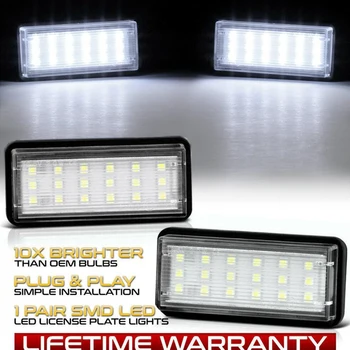 2ks LED poznávacia Svetlo Pre Toyota Pôdy Cruiser 120 100 Prado 200 Lexus GX LX 470 570 Žiadna Chyba Auta, LED Biele Auto Lampy