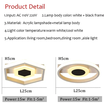 Moderné LED Stropné Svietidlá pre Spálne, Obývacia Izba Dekor Svetlá Uličkou Svetlá Chodba Svetlo Stropné Svietidlá Vnútorné Osvetlenie Zariadenie