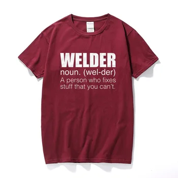 Nové Letné Camisetas Hombre Zvárač T-Shirt Prémiová Bavlna Inžinier Mig Vtipné Dar Súčasné Módne Topy Tee tričko homme
