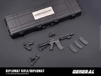Na sklade GA-005 1/6 Zbraň Model DIPLOMAT Automatickej Pušky Zbraň pre 12