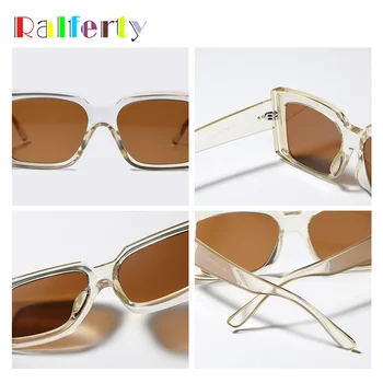 Ralferty Námestie Slnečné Okuliare Ženy 2020 Luxusné Značky Dizajnér Dámy Retro Odtiene Pre Ženy Obdĺžnik Sunglases Oculos W024