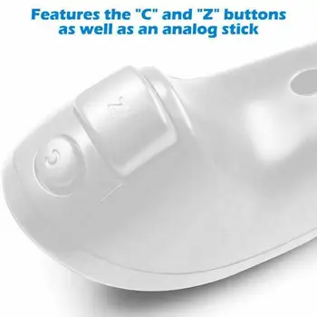 2 V 1 Diaľkové Ovládanie Gamepad Bezdrôtový Motion Plus Remote Nunchuck Radič S Ochranné Puzdro Pre Nintendo Wii/Wii U