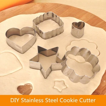 Delidge 24pcs/súbor Mnohých Tvaroch Cookie Cutter 3D Nehrdzavejúcej Ocele, Pečivo, Sušienky, Pečenie Formy DIY Fondant Cake Zdobenie Nástroje