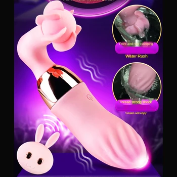 MAWO 7 Režimov Bezdrôtové Diaľkové Vibrátor pre Ženy Vibrátor G-Spot Stimulátor Klitorisu Pošvy Rotujúce Jazyk Vibrátor Dospelých, Sexuálne Hračky