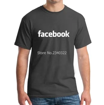 To programátorov fanúšikov facebook T-tričko bavlna, krátky rukáv, jednofarebné tričko