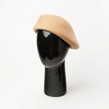 202009-HH8179 jeseň ZIMA pevné vlny Fáze výkonu beret klobúk ženy Voľný čas maliar klobúk