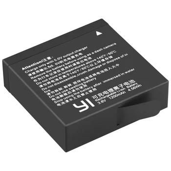 4pcs 1200mah Pôvodný Pre Xiao YI lite / YI 2 / 4Kplus 4k+ AZ16-1 360 VR Batéria + USB Duálna Nabíjačka Xiao yi 4k Akciu, Fotoaparát