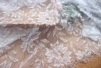 3M Farebné štítky na jacquardove mihalnice čipky textílie Svadobné šaty pohodlné pyžamo čipky textílie 150 cm širokú RS117