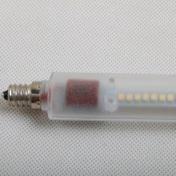 2 ks/veľa Zásob tovaru On-line predaj LED T6 E12 Candelabra skrutku base ukončiť žiarovka 0,6 W studená biela 70LM núdzové led trubice svetla