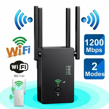 5 ghz Wireless WiFi Opakovač Wi-Fi Booster 2.4 G 5 ghz Wi-Fi Zosilňovač 300Mbps/1200 mb / s 5 ghz Signálu WiFi Long Range Extender