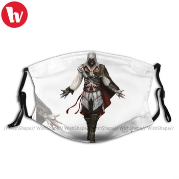 Assassins Creed, Masku Na Tvár Unikátov Sublimačná Módne Dospelých Polyester Tváre, Úst Masky S Filtrami