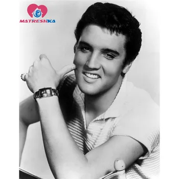 Elvis Presley diamond maľba ikony plné námestie diamond výšivky predaj obrázky plné kamienkami diy diamond mozaiky hobby