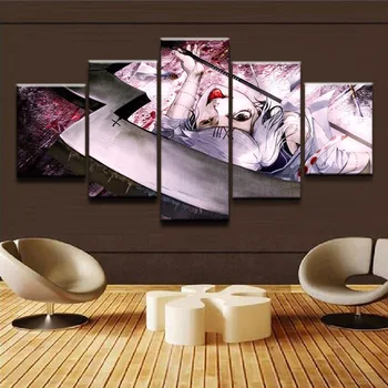 Plátno na Stenu Umenie HD Tlačené Obrázky 5 Kusov Anime Juuzou Suzuya Tokio Vlkolak Obrazy Obývacia Izba Rámci Domova Plagáty