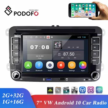 Podofo Auto, Multimediálny Prehrávač, Android 10.0 2din 7