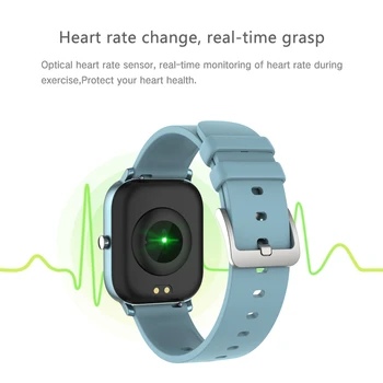 Pôvodné P8 1,4 palca Smart Hodinky Mužov plne Dotykový Fitness Sledovanie Krvného Tlaku Smart Hodiny Ženy GTS Smartwatch pre IOS, Samsung