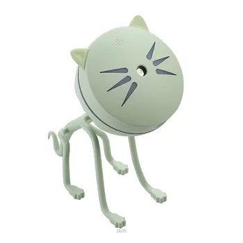 Roztomilé Mačka Esenciálny Olej Difúzor Mini Ultrazvukový zvlhčovač LED Nočné Svetlo USB Aromaterapia Fogger zvlhčovače Tváre Starostlivosť o Nástroje