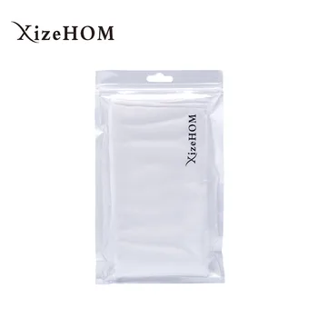 XizeHOM Extra Veľké Mikrovlákna Skla, Leštenie Handričkou tým, Trendy Barman - 50x70 cm(biela) - Prémia Kvality