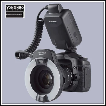 Yongnuo YN-14EX, Yongnuo YN-14EX TTL LED Makro Krúžok zábleskové Svetlo pre Canon 5D Mark II 5D Mark III 6D 7D 60D 70 D 700D 650D 600 D