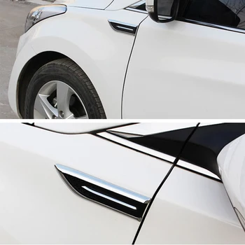 2 ks / set ABS Chrome Prevedenie Odznak Dekorácie Šport pre Opel Astra VAUXHALL MOKKA Zafira Insígnie Vectra Antara