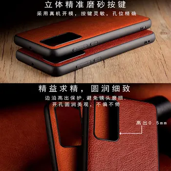Prípad pre Huawei P40 Lite E P40 Pro funda luxusný Kožený Retro pokožky capa Otvoru kryt telefónu pre Huawei P40 Lite prípade coque capa