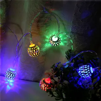 3M/6M/10M LED Loptu Víla Garland String Svetlá Novinka Na Nový Rok, Vianoce, Svadby Domov Výzdobu USB Batérie Powered
