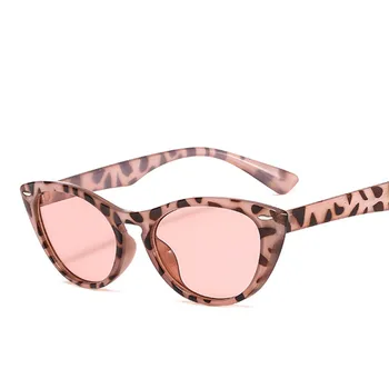 Yoovos 2021 Cat Eye Slnečné Okuliare Ženy Malé Rám Zrkadla Značky Dizajnér Oválne Okuliare Pre Mužov Plastové Oculos De Sol Feminino
