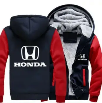 Muži Hoodies pre Honda Fleece Sveter Európskej Veľkosť Teplá Mikina Cosplay Kostýmy Bunda Yh Nadrozmerné Nový Kabát