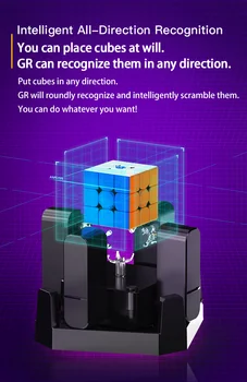 Nové GAN Robot používa na GAN356 som 3x3x3 Rýchlosť magic cube GAN 356 som Hrať Magnety on-Line Súťaže Puzzle Cubo Magico Gans neo