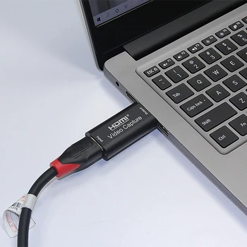 Mini 4K 1080P HDMI-kompatibilný s USB 2.0 Video Capture Kartová Hra Nahrávanie Box pre PS4 Hry na Youtube OBS Živé Vysielanie