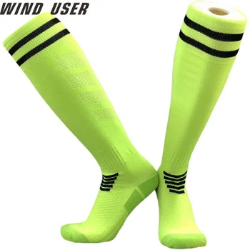 Vysoko Kvalitné Profesionálne Dospelých Priedušná Futbal Ponožky Futbal Ponožky Športové Školenia Mužov Športové Vysoké Trubice Ponožky