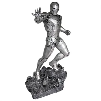 Anime Marvel Avengers MK43 Iron Man Živice Akcie Obrázok Zberateľskú Model Hračky 50 cm