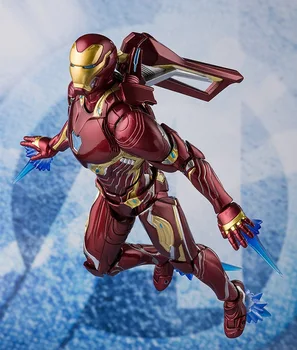 SHF Marvel Avengers koncovka Ironman MK50 Nano Zbraň Nastavte VOL.2 Kĺby Pohyblivé Akčné Figúrky, Hračky
