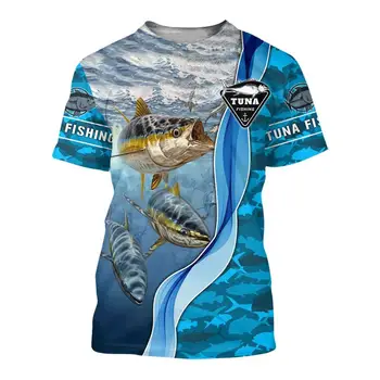 2020 Letné Módne Mens t-shirt Láska Rybolov 3D Vytlačené Harajuku Krátke tričká Unisex Bežné Streetwear topy KJ0144